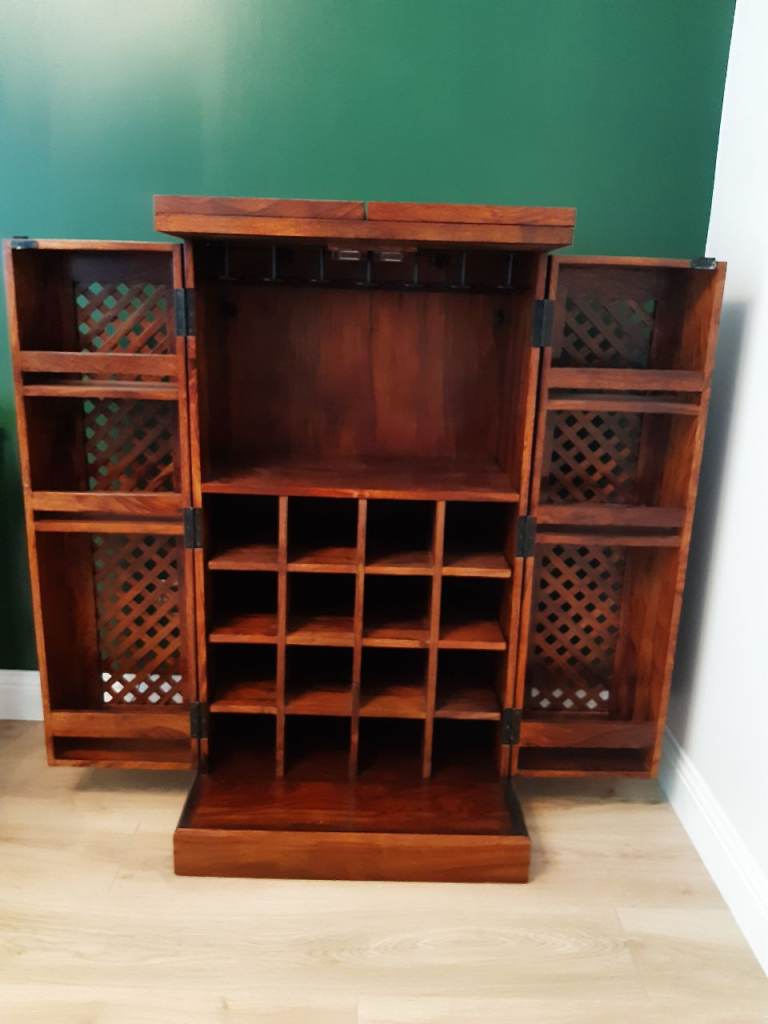 Bar/ Cocktail cabinet: John Lewis Maharani