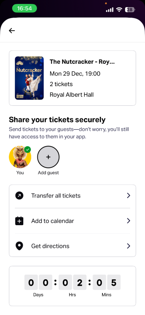 The Nutcracker - ticket TONIGHT