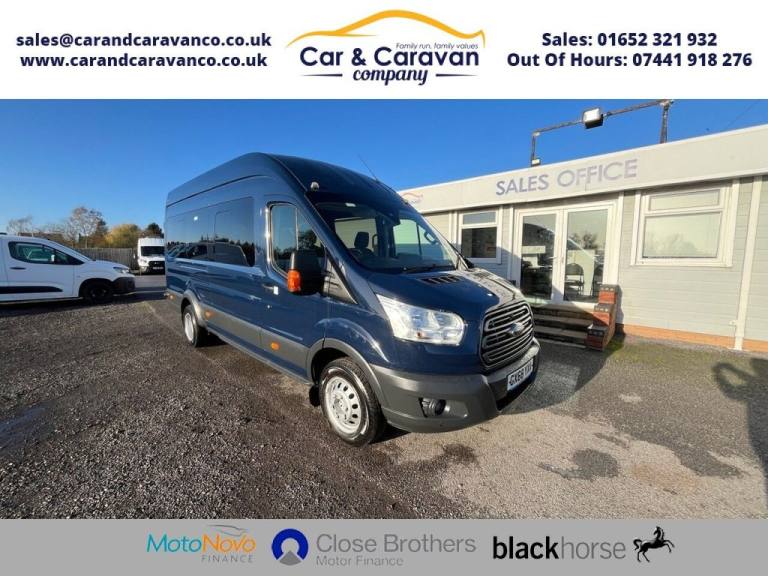 2018 68 FORD TRANSIT 2.2 TDCI 460 HDT TREND MINIBUS 5DR DIESEL MANUAL L4 H3 (18 
