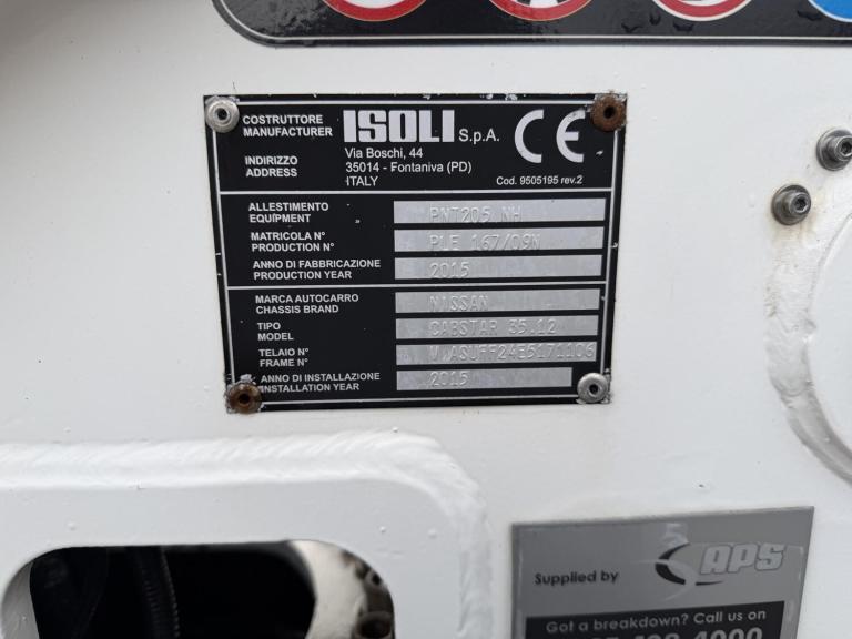 2015 Nissan Cabstar 35.14 dCi Chassis Cab CHASSIS CAB DIESEL Manual