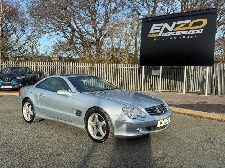 2004 04 MERCEDES SL500 5.0 V8 PETROL AUTOMATIC 2 DOOR CONVERTIBLE ULEZ COMPLIANT
