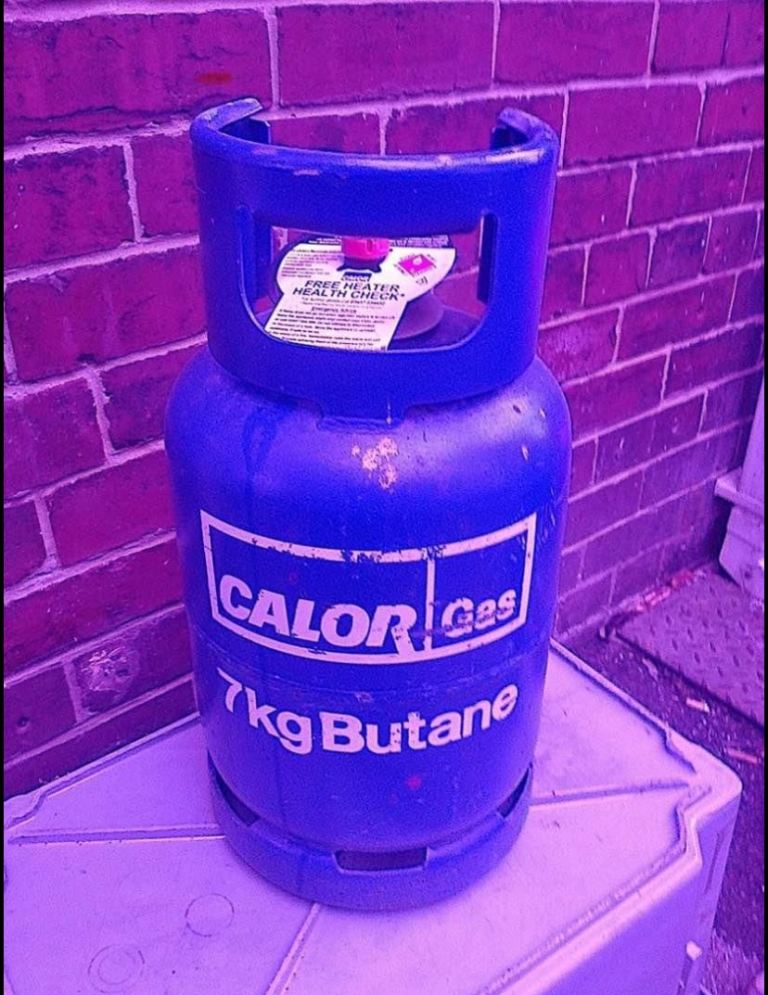 Calor 7kg Butane gas bottle full MUST HAVE SAME EXCHANGE BOTTEL