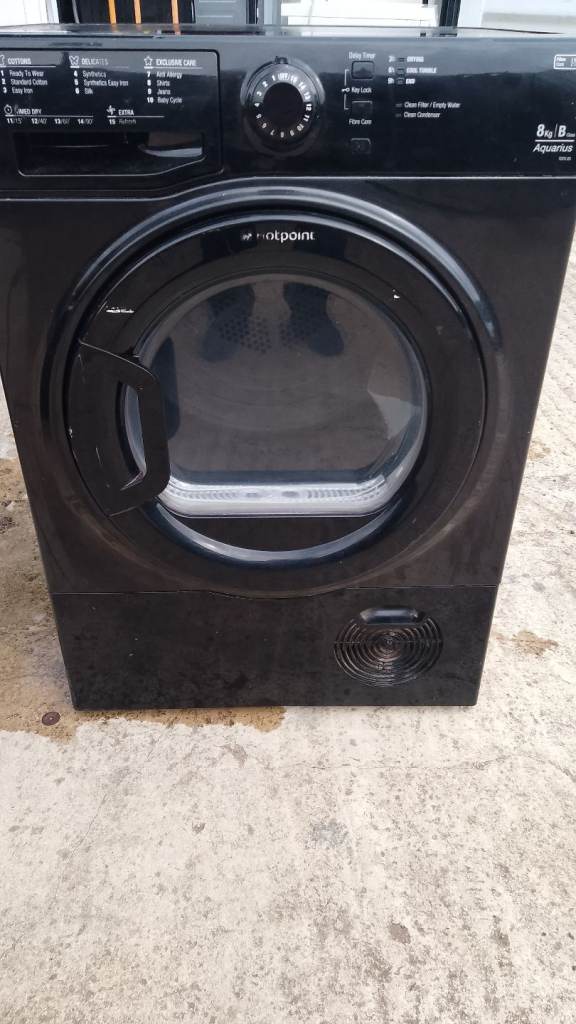Hotpoint 8 kg condenser dryer 