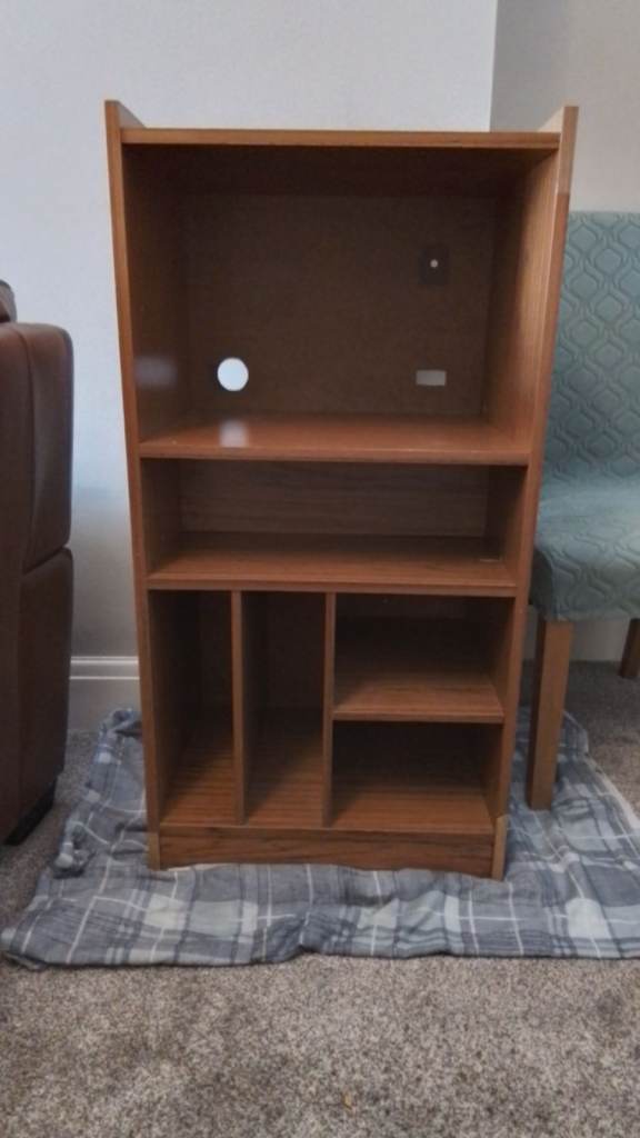 Wooden Storage Unit with Shelves – Good Condition