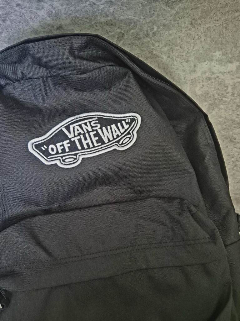 Black vans backpack