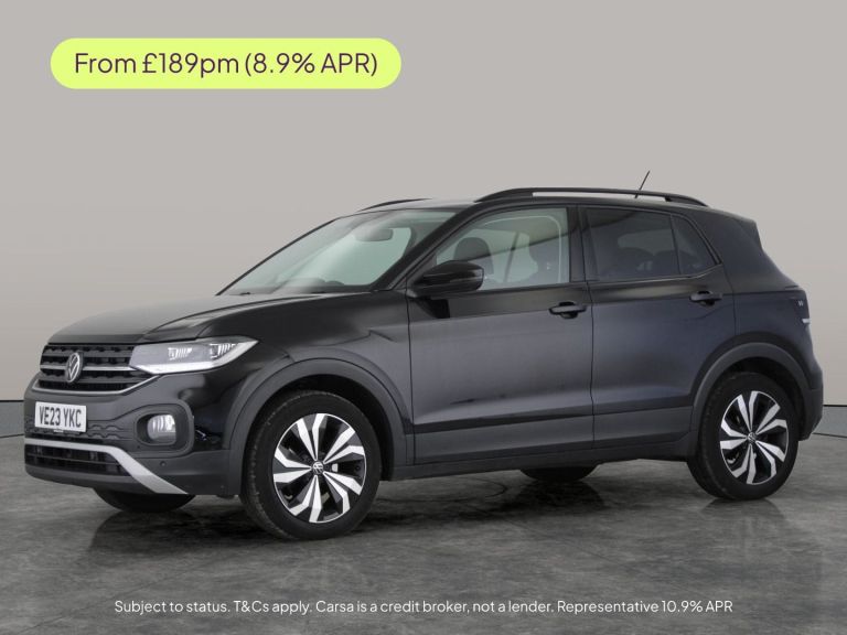 2023 Volkswagen T-Cross 1.0 TSI 110 Black Edition 5dr HATCHBACK PETROL Manual
