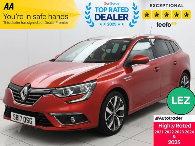 2017 Renault Megane 1.5 dCi Dynamique S Nav Sport Tourer 5dr Diesel Manual Euro 6 (s/s) (110 ps E...