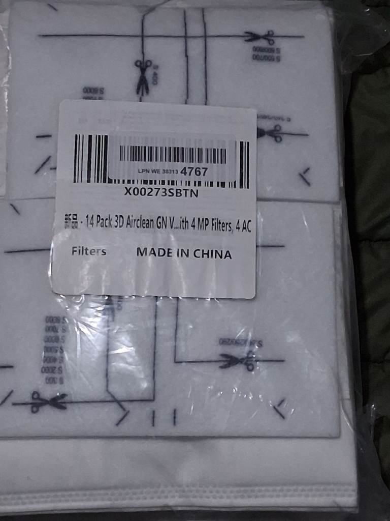 14 hoover bags and filter 