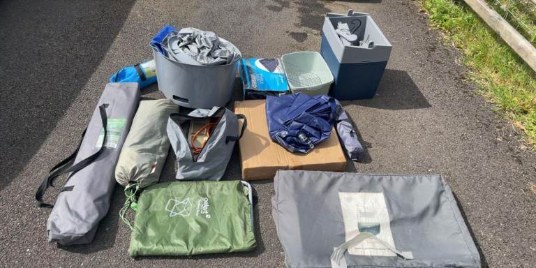 Camping Bundle for Sale – Great Condition – Ideal for Festivals/Camping Trips