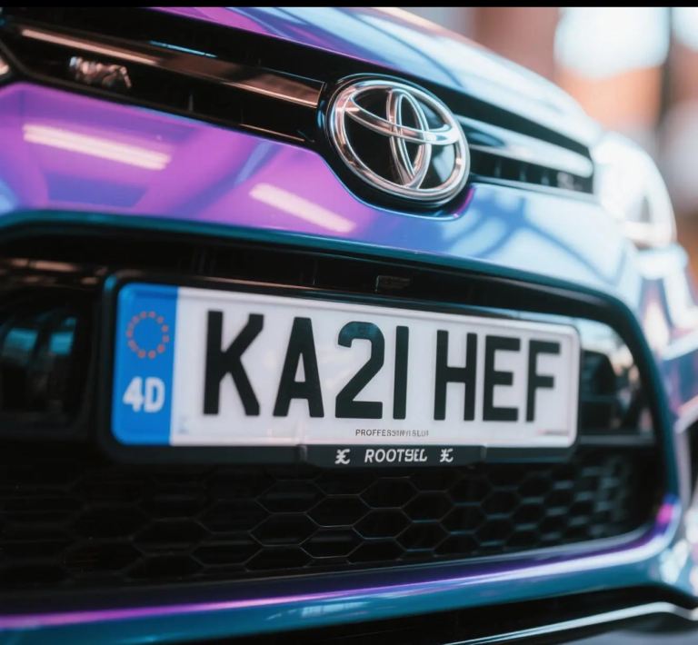 KASHEF PRIVATE NUMBER PLATE 