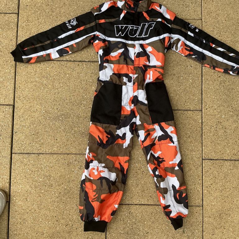 Children’s WULF SPORT Outfit for Scrambler Bike Etc
