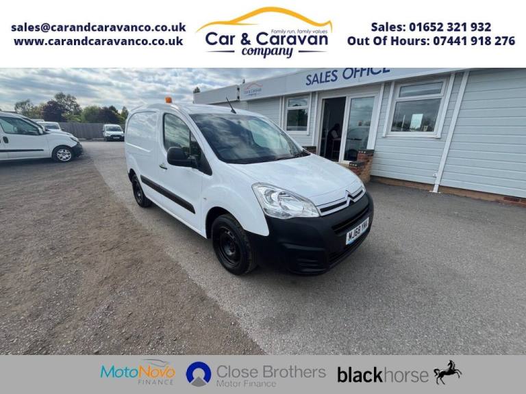 2018 68 CITROEN BERLINGO 1.6 BLUEHDI 850 ENTERPRISE PANEL VAN 5DR DIESEL MANUAL 