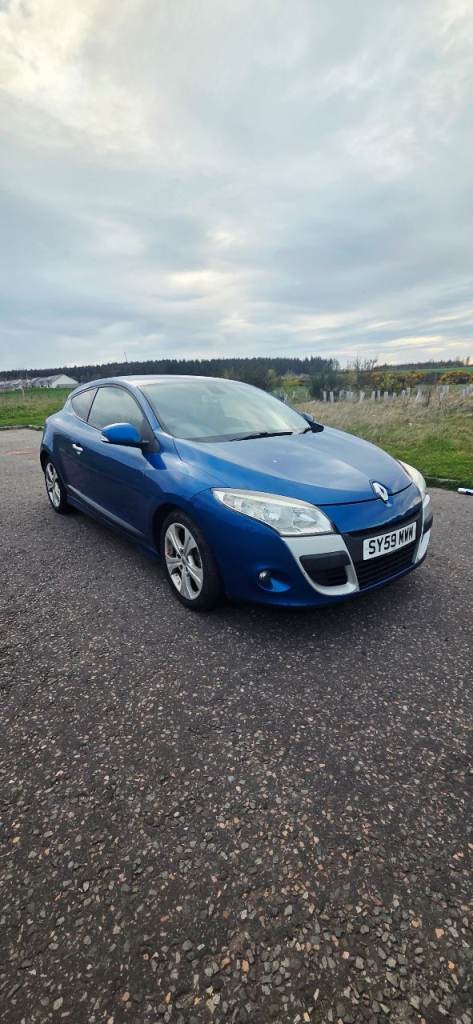 Megane, 1 years mot! 1.6 coupe