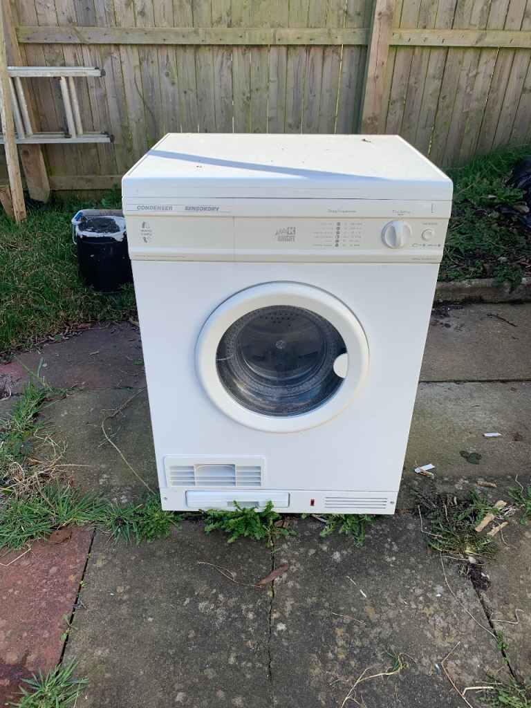 Free broken tumble dryer for scrap