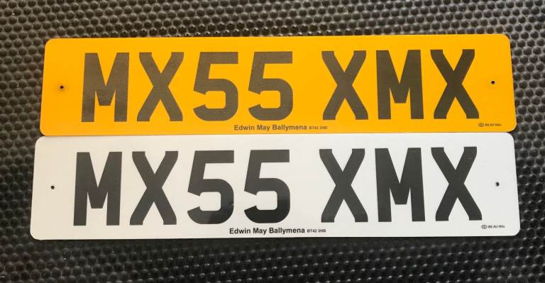 MX5  cherished registration number 