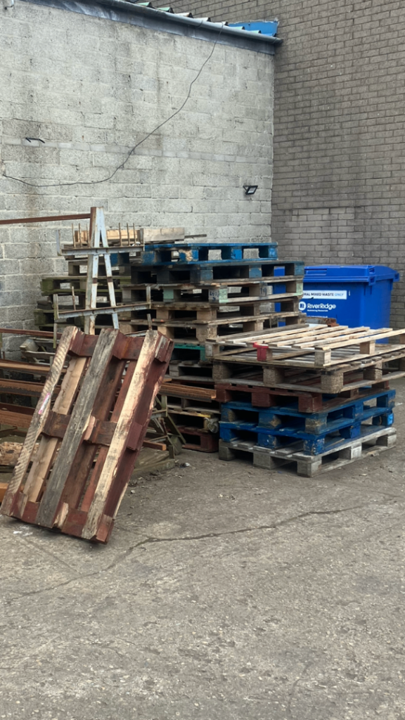 Wooden pallets free to collect 