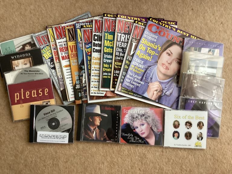 1997 New Country Magazines (12) plus 12 CDs