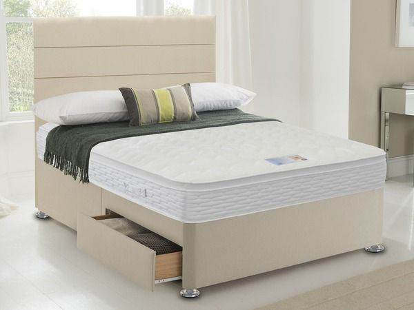 (SMALL DOUBLE - SINGLE - DOUBLE - BED AND MATTRESS)