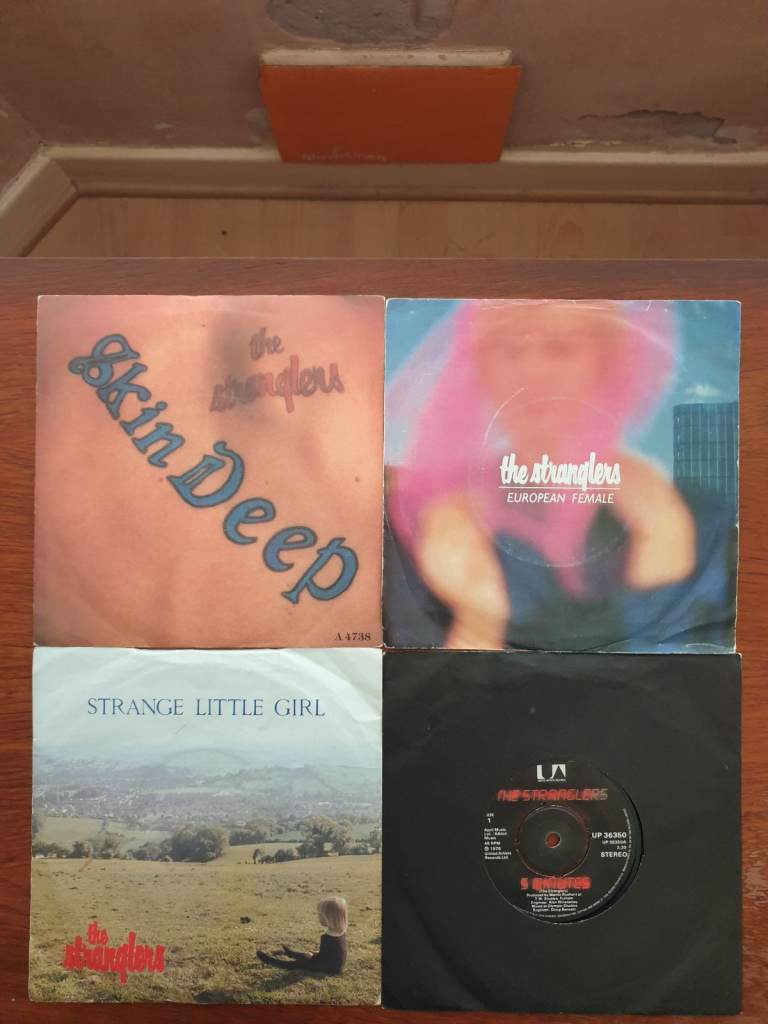 THE STRANGLERS 7 INCH SINGLES 