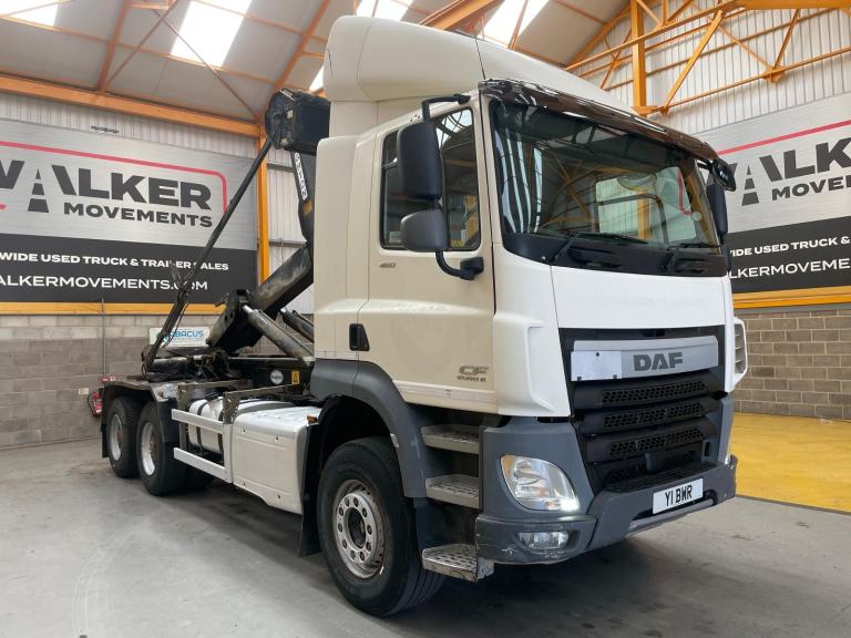 DAF CF 460 *EURO 6* DRAWBAR SPEC 6X4 HOOKLOADER - 2016 - Y1 BWR