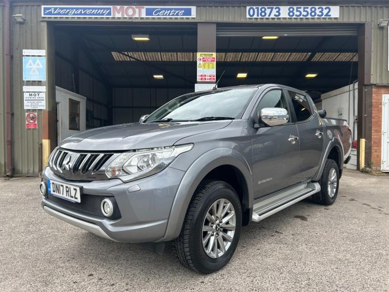 2017 MITSUBISHI L200 Double Cab DI-D 178 Barbarian 4WD Auto 94k £10,495 + VAT