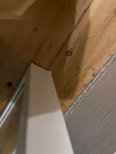 2 x Ikea white STAVE mirrors- stylish deep frame (45mm D)