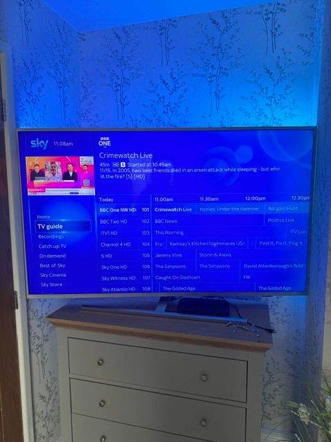 58 inch phillips 4K ambilight tv