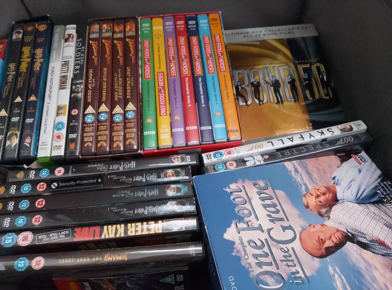 Selection of family dvds