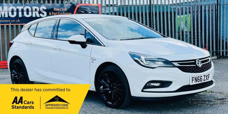 2016 Vauxhall Astra 1.6 CDTi 16V 136 SRi Nav 5dr HATCHBACK DIESEL Manual