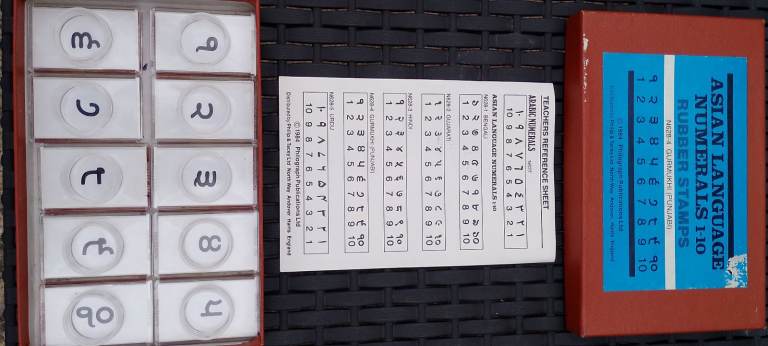 Asian Language Rubber Stamps (Punjabi)