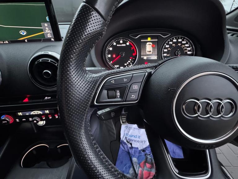 2018 Audi A3 1.5 TFSI S Line 5dr HATCHBACK PETROL Manual