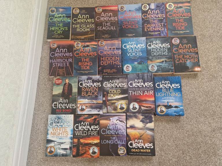 Ann Cleeves Books Collection – Good Condition
