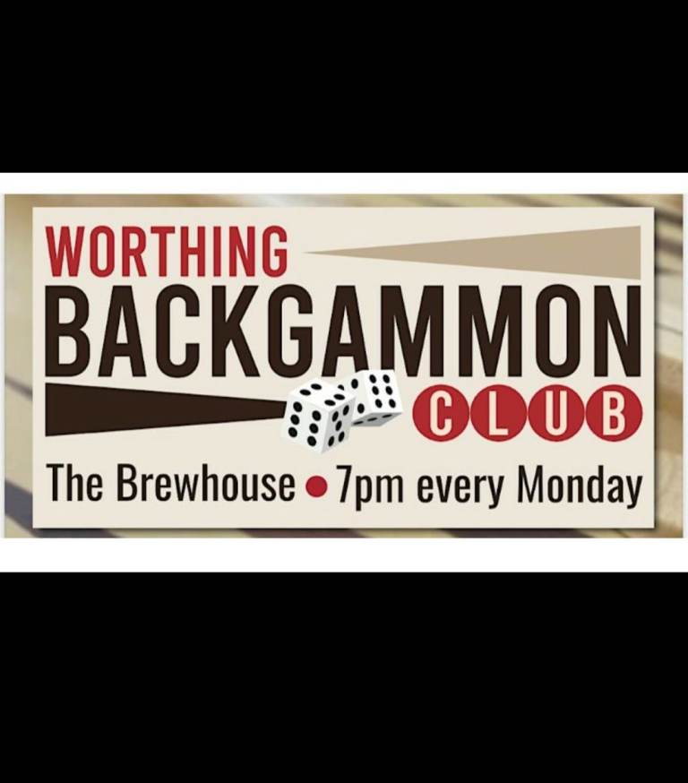 Worthing Backgammon Club Every Monday 7pm until 10pm 