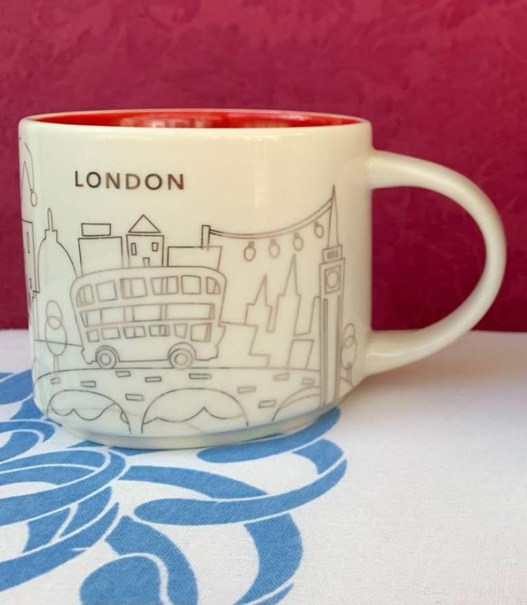 STARBUCKS COLLECTABLE LONDON COFFEE MUG