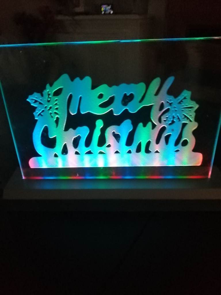 Merry Christmas sign 