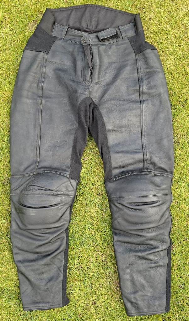 Ladies Leather Motorcycle Trousers