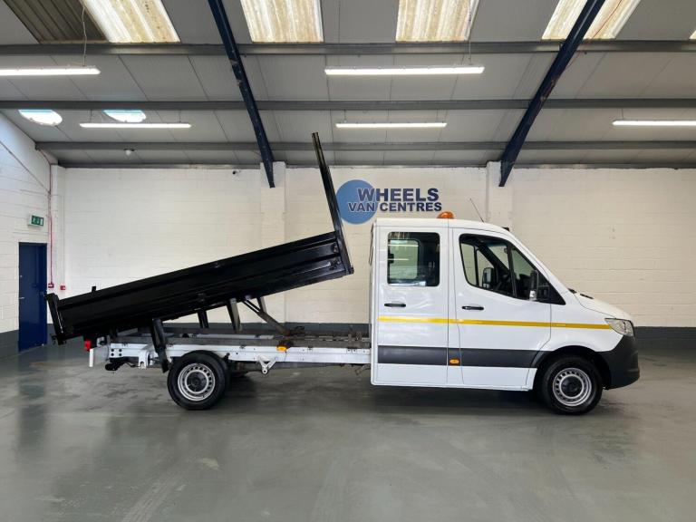 2021 Mercedes-Benz Sprinter 3.5t Progressive Crew Cab Tipper CHASSIS CAB DIESEL Manual