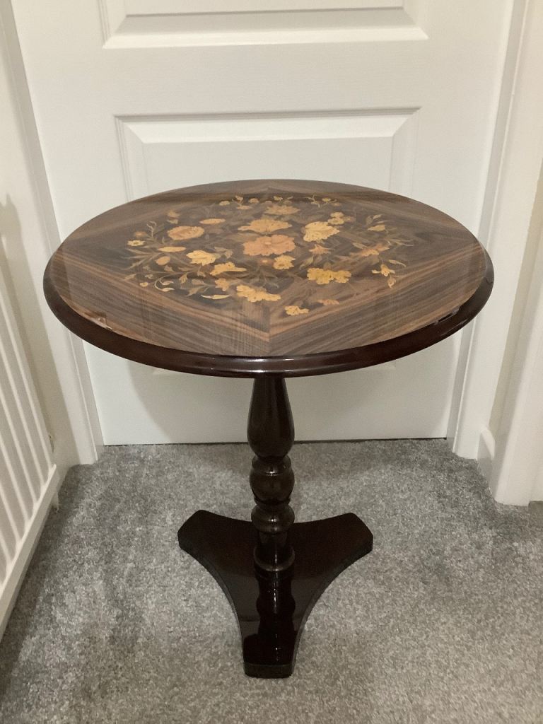 Fancy inlaid table