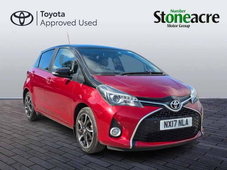 2017 Toyota Yaris 1.33 VVT-i Design 5dr HATCHBACK PETROL Manual