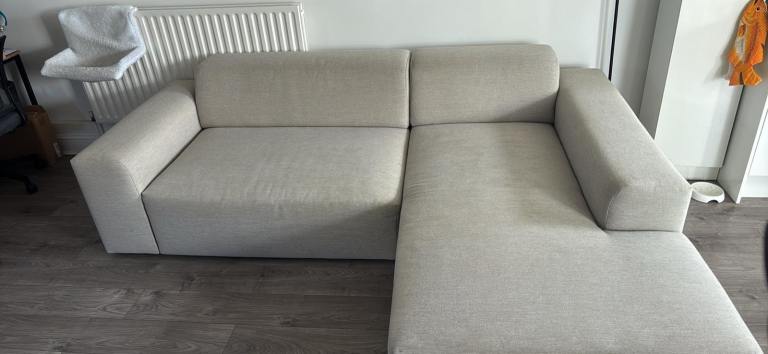 Msofas Zeus Large Beige Corner Sofa