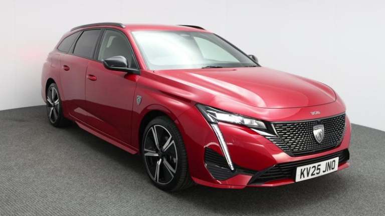 2025 Peugeot 308 1.2 Hybrid 136 GT 5dr e-DSC6 ESTATE PETROL Automatic