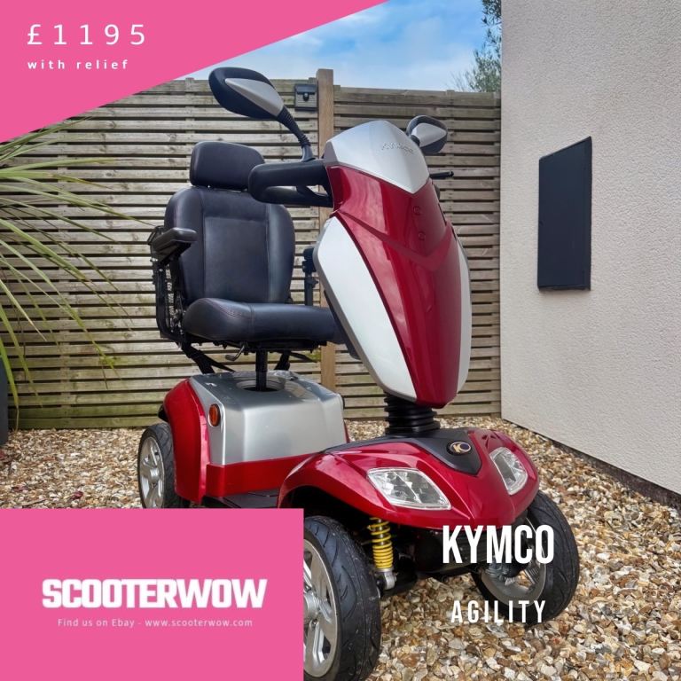 ✅ FREE DELIVERY ✅ Kymco Agility 8mph Mobility Scooter 
