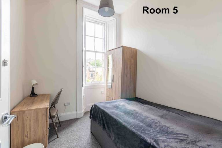 DOUBLE ROOM for flat share in large, 6 bed, HMO flat in the Newington area – bills included