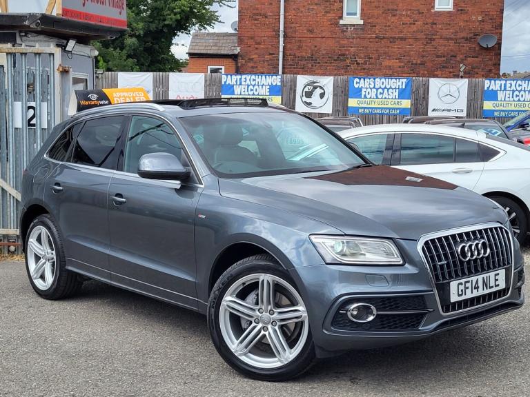 2014 Audi Q5 2.0 TDI QUATTRO S LINE PLUS S TRONIC PAN ROOF TOP SPEC ESTATE Diesel Automatic