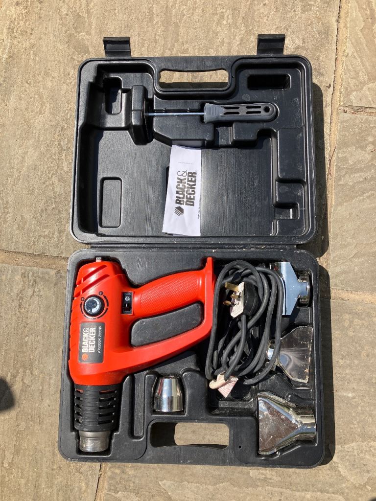 BLACK+DECKER Heat Gun Kit – Excellent Condition