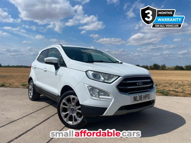 2018 Ford Ecosport 1.0 EcoBoost 125 Titanium 5dr HATCHBACK PETROL Manual