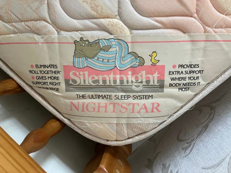image for Exc condition Silentnight single mattress used for guest room only 