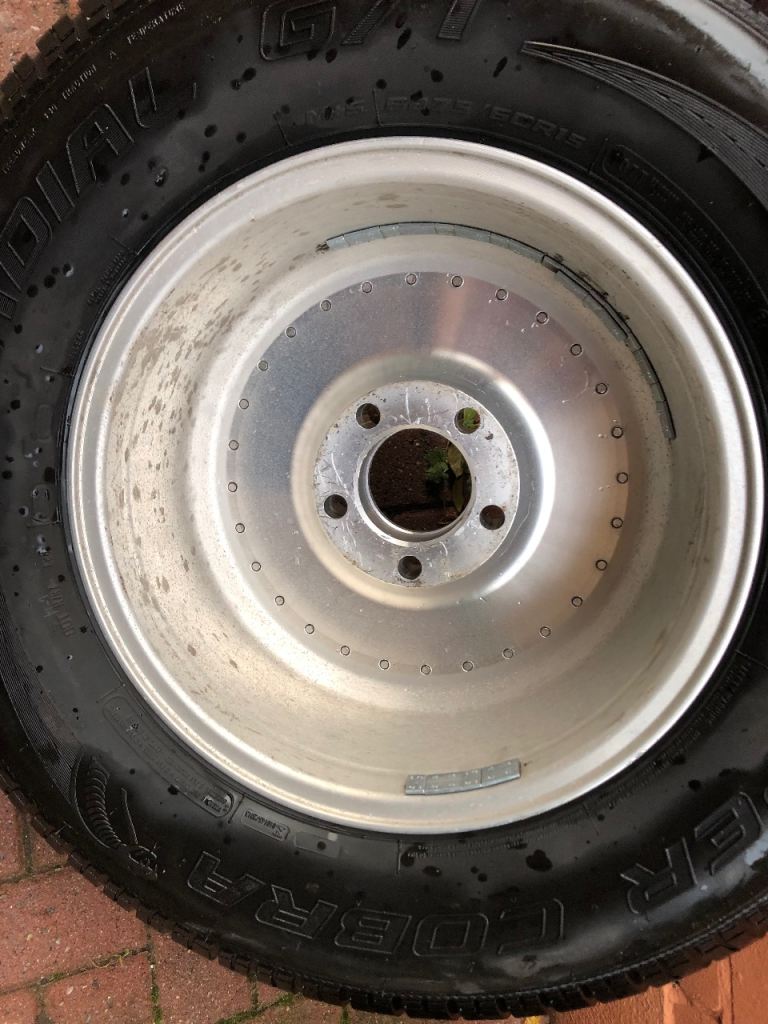 4 x 15” Centerline Auto Drag American Wheels Chevy 4.75” Bolt Clutch Pattern Tyres NOT included