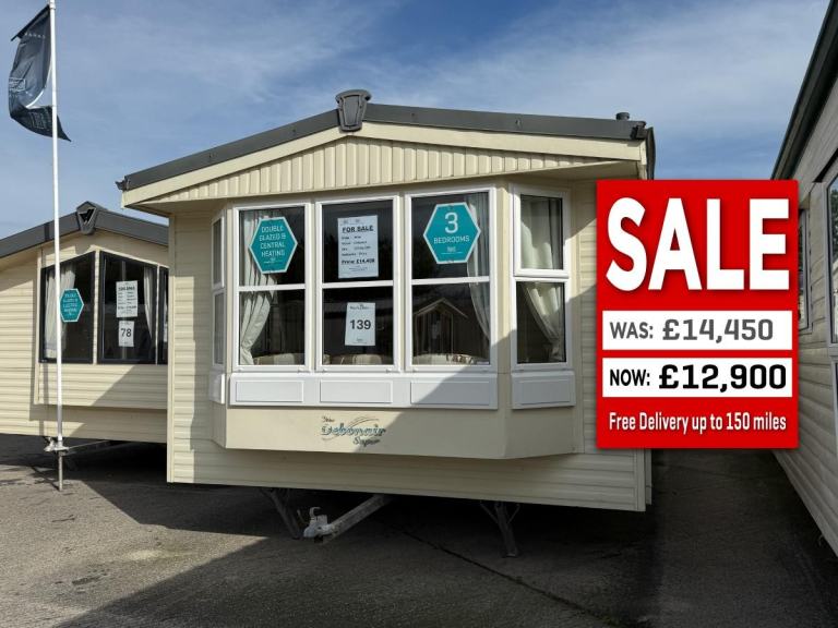 3 Bed Offsite Static Caravan - DG, CH, Sofas - Self Build / Farms / Own Land