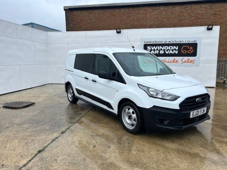 2021 Ford Transit Connect T230 1.5TDCi LEADER DCIV 5 SEATS LWB L2 100PS AC + Side Windows Combi V...